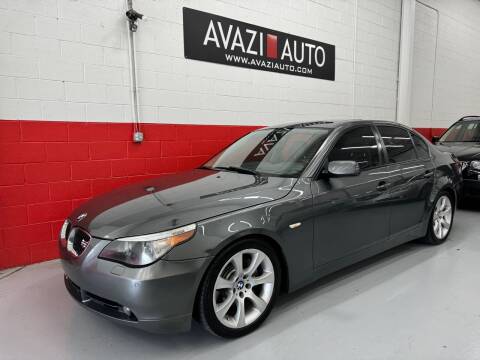2006 BMW 5 Series for sale at AVAZI AUTO GROUP LLC in Gaithersburg MD