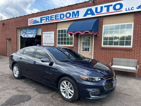 2018 Chevrolet Malibu for sale at FREEDOM AUTO LLC in Wilkesboro NC