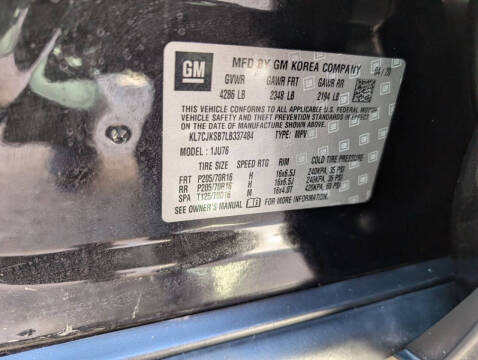 2020 Chevrolet Trax LS