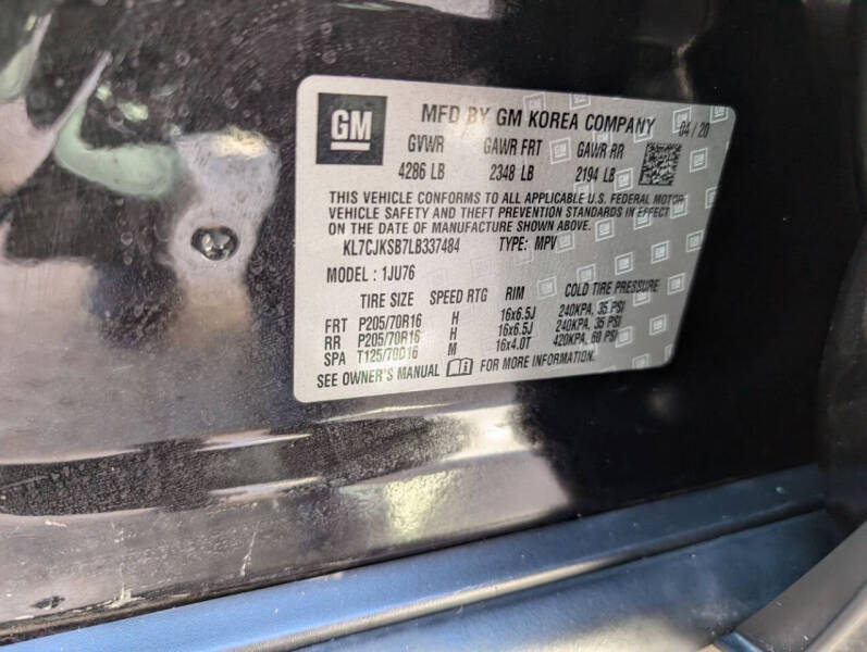 2020 Chevrolet Trax LS