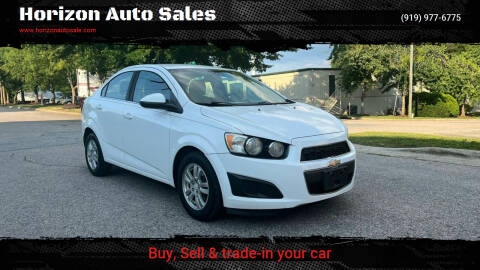 2013 Chevrolet Sonic for sale at Horizon Auto Sales in Raleigh NC