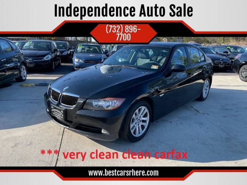 2007 BMW 3 Series for sale at Independence Auto Sale in Bordentown NJ