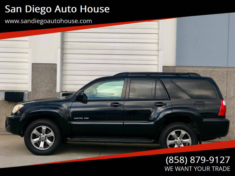 2006 Toyota 4Runner for sale at San Diego Auto House in San Diego CA