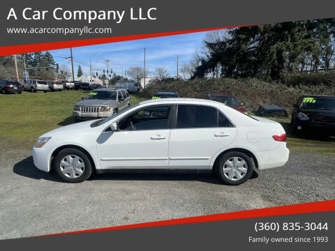 2005 Honda Accord for sale at A Car Company LLC in Washougal WA