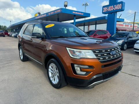 2017 Ford Explorer for sale at Auto Selection of Houston in Houston TX