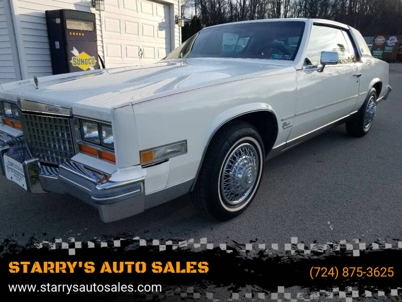 1980 Cadillac Eldorado for sale at STARRY'S AUTO SALES in New Alexandria PA