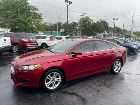 2018 Ford Fusion for sale at Aurora Auto Center Inc in Aurora IL