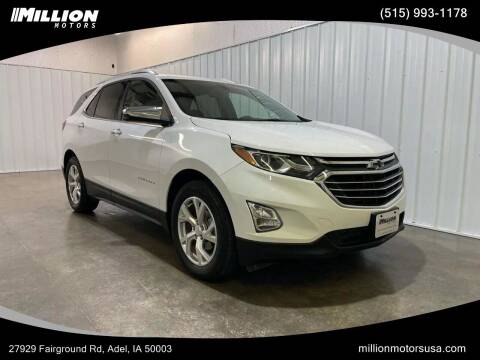 2018 Chevrolet Equinox for sale at Million Motors in Adel IA