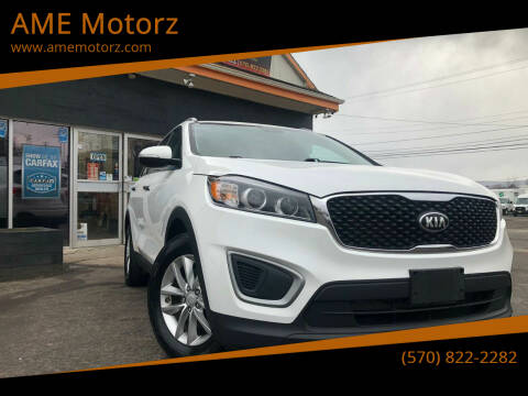 2016 Kia Sorento for sale at AME Motorz in Wilkes Barre PA