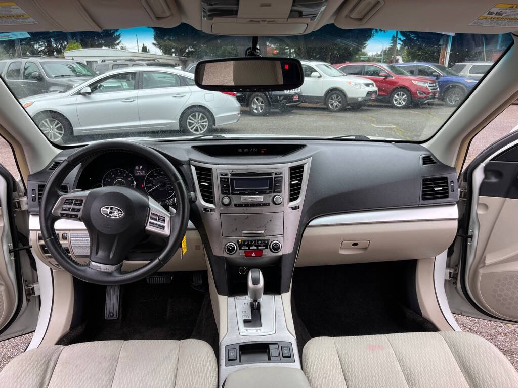 2012 Subaru Outback for sale at PLATINUM AUTO SALES INC in Lacey, WA