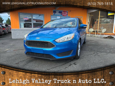 2015 Ford Focus for sale at Lehigh Valley Truck n Auto LLC. in Schnecksville PA