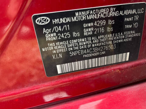 2011 Hyundai Sonata GLS