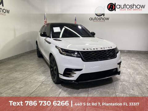 2018 Land Rover Range Rover Velar for sale at AUTOSHOW SALES & SERVICE in Plantation FL