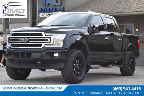 2018 Ford F-150 for sale at IMD Motors in Richardson TX
