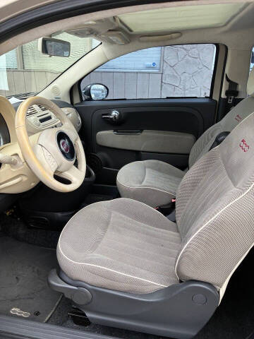 2012 FIAT 500 Lounge