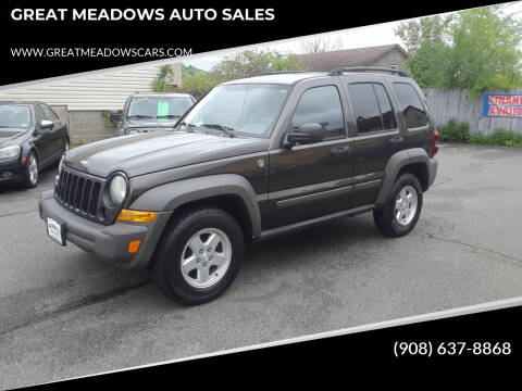 2006 Jeep Liberty for sale at GREAT MEADOWS AUTO SALES in Great Meadows NJ