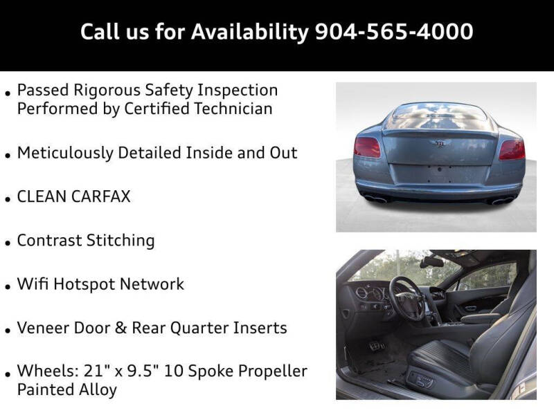 2016 Bentley Continental GT V8