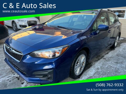 2018 Subaru Impreza for sale at C & E Auto Sales in Worcester MA