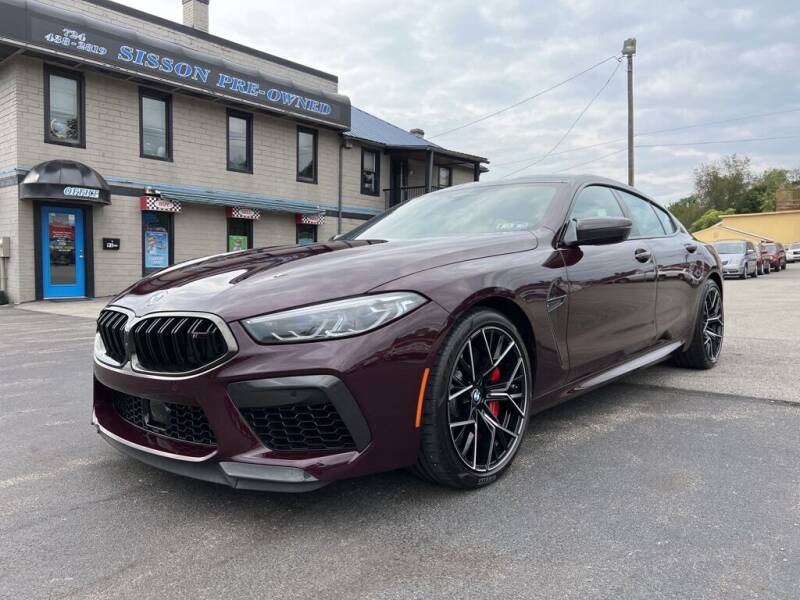 2021 BMW M8 for sale at Sisson Pre-Owned in Uniontown PA