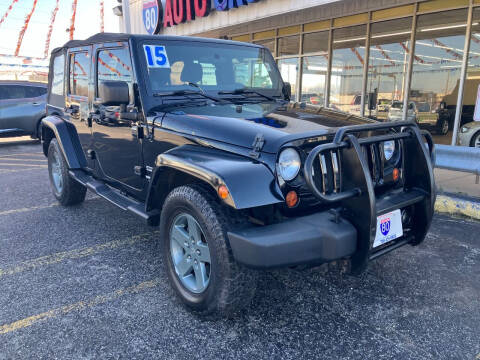 2015 Jeep Wrangler Unlimited for sale at I-80 Auto Sales in Hazel Crest IL