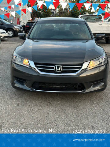 2013 Honda Accord for sale at Car Port Auto Sales, INC in Laurel MD