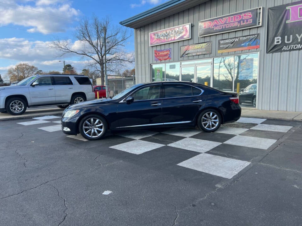 2007 Lexus LS 460 for sale at David's Motors LLC in Roanoke Rapids, NC