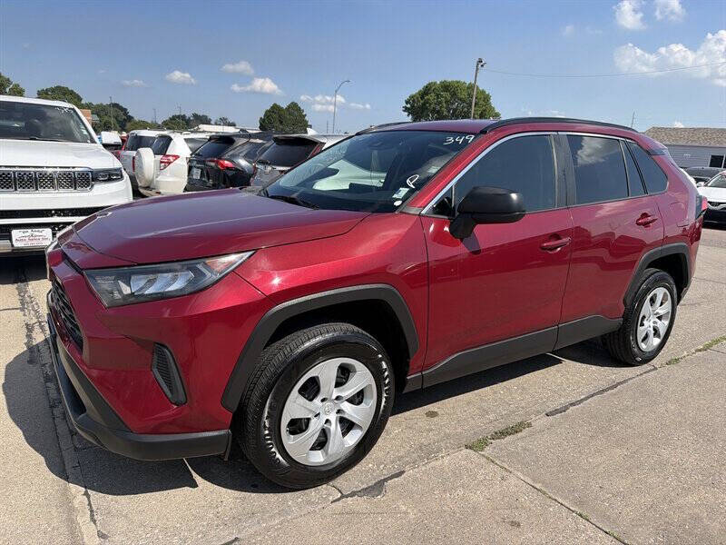 Red 2020 Toyota RAV4 SUV / Crossover All-Wheel Drive 8-Speed Automatic