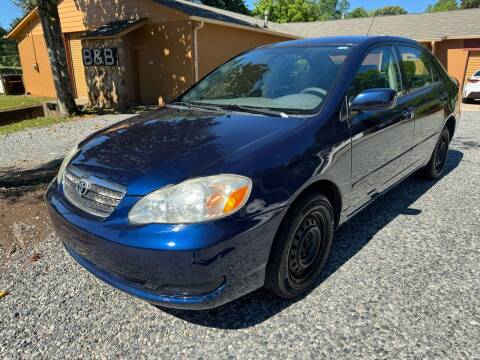 2006 Toyota Corolla for sale at Efficiency Auto Buyers in Milton GA