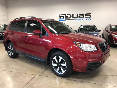 2018 Subaru Forester for sale at DUBS AUTO LLC in Clearfield UT