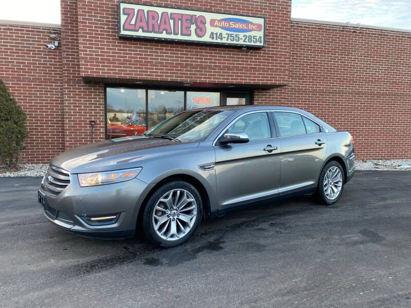 2013 Ford Taurus for sale at Zarate's Auto Sales in Big Bend WI