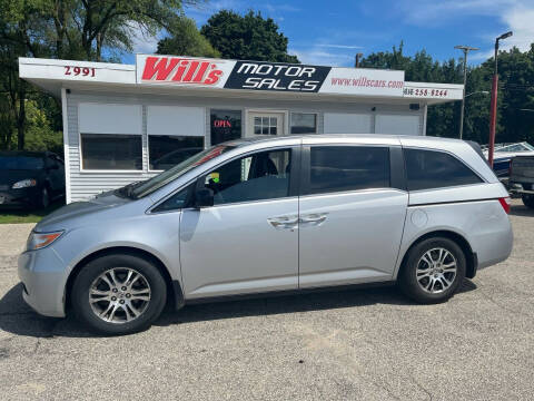 2012 Honda Odyssey for sale at Will's Motor Sales in Grandville MI