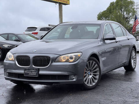 2012 BMW 7 Series for sale at Atlanta Unique Auto Sales in Norcross GA