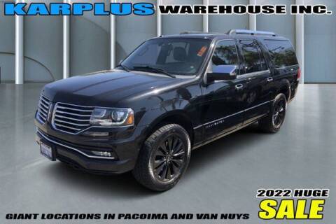 2015 Lincoln Navigator L for sale at Karplus Warehouse in Pacoima CA