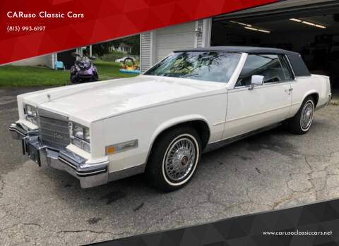 1985 Cadillac Eldorado for sale at CARuso Classic Cars in Tampa FL