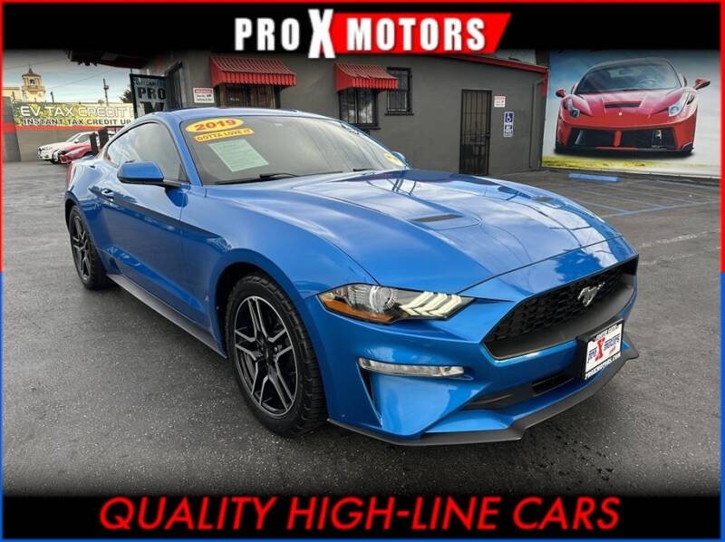 2019 Ford Mustang for sale at Pro X Motors in South Gate CA