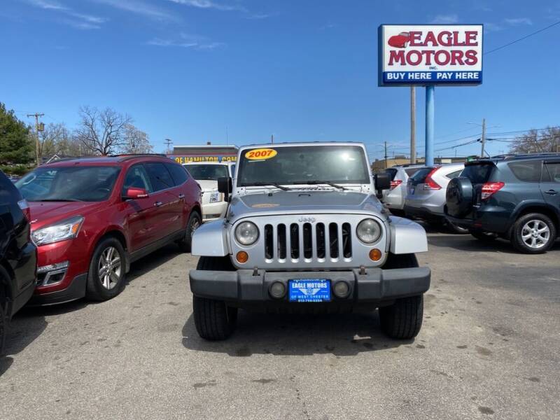 2007 Jeep Wrangler Unlimited for sale at Eagle Motors in Hamilton OH