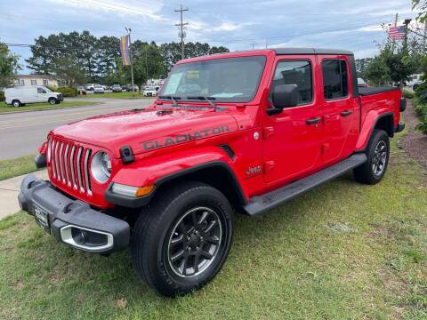 2021 Jeep Gladiator for sale at DRIVEhereNOW.com in Greenville NC