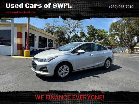 2019 Chevrolet Cruze for sale at Used Cars of SWFL in Fort Myers FL