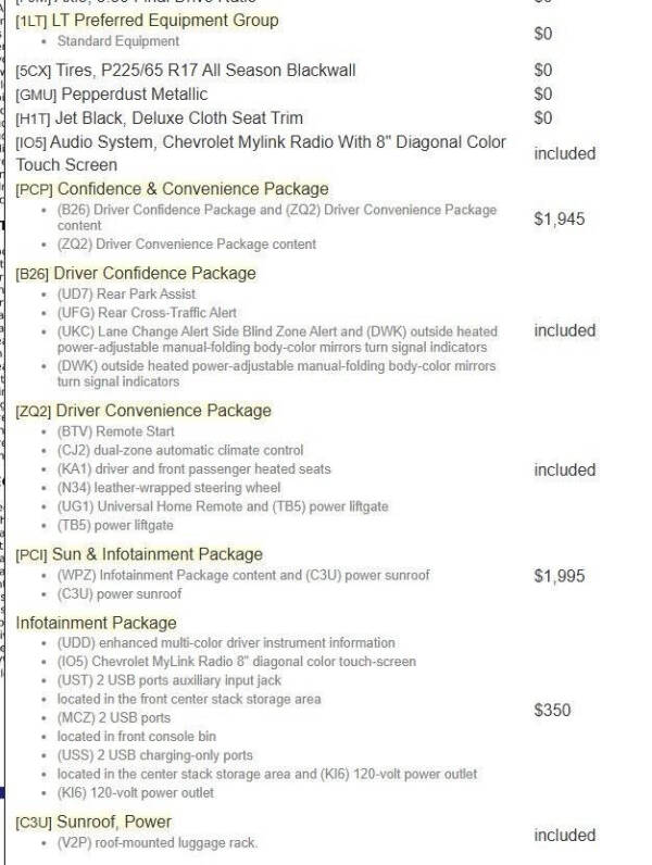 2018 Chevrolet Equinox LT