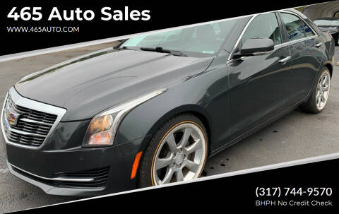 2016 Cadillac ATS for sale at 465 Auto Sales in Indianapolis IN