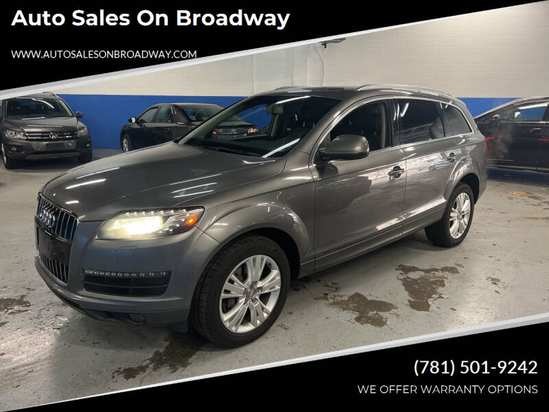 2011 Audi Q7 for sale at Auto Sales on Broadway in Norwood MA