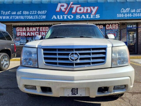 2005 Cadillac Escalade ESV for sale at R Tony Auto Sales in Clinton Township MI