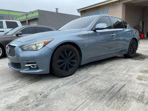 2014 Infiniti Q50 for sale at Eden Cars Inc in Hollywood FL