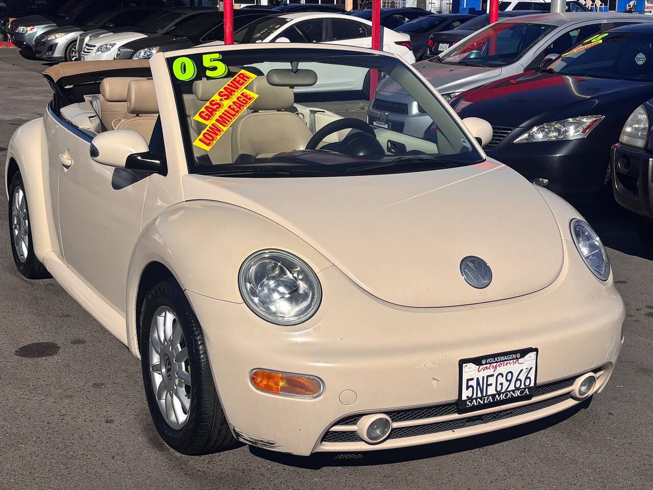 2005 Volkswagen New Beetle Convertible for sale at North County Auto in Oceanside, CA