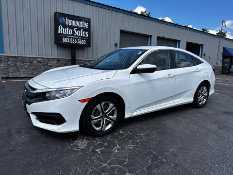 2016 Honda Civic for sale at Innovative Auto Sales in Hooksett NH