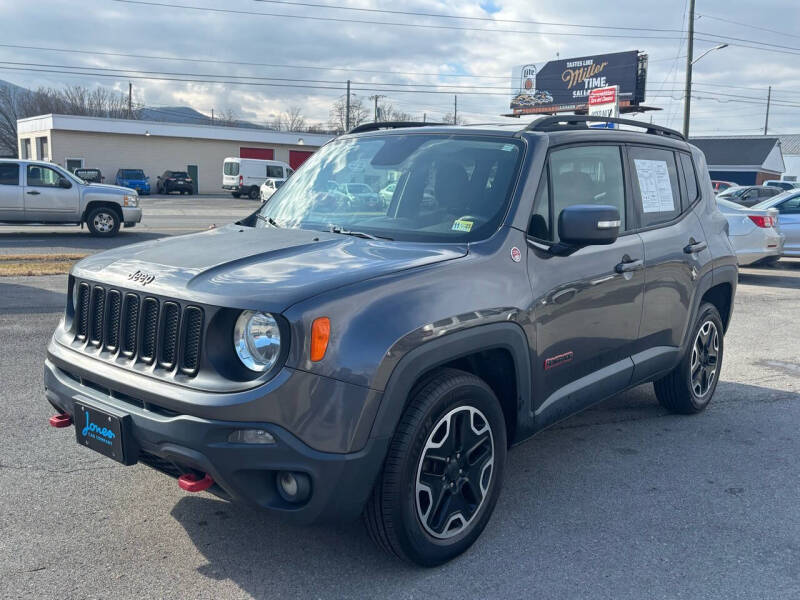 Used 2016 Jeep Renegade Trailhawk with VIN ZACCJBCT3GPD69810 for sale in Salem, VA