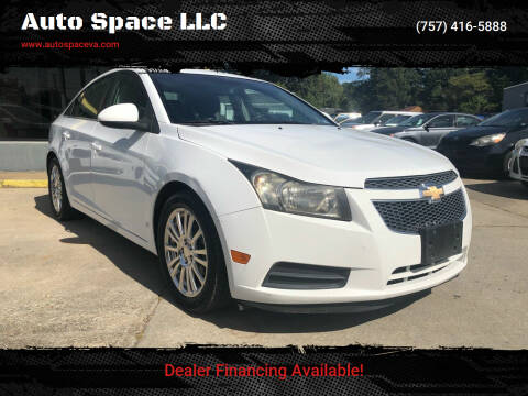 2012 Chevrolet Cruze for sale at Auto Space LLC in Norfolk VA