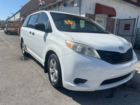 2015 Toyota Sienna for sale at Florida Auto Wholesales Corp in Miami FL