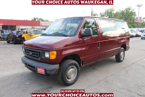 2003 Ford E-Series Wagon for sale at Your Choice Autos - Waukegan in Waukegan IL