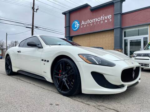 2015 Maserati GranTurismo for sale at Automotive Solutions in Louisville KY